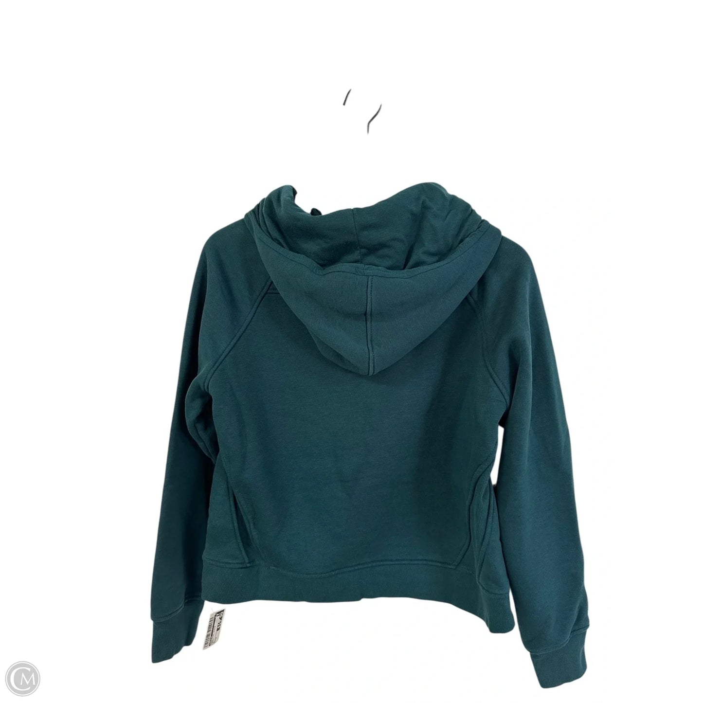 Sweatshirt Hoodie By Danskin In Green, Size: M