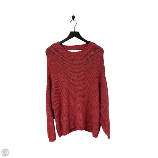 Sweater By Aerie In Pink, Size: L