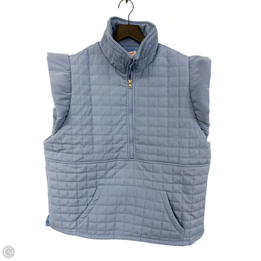 Vest Puffer & Quilted By Cme In Blue, Size: L