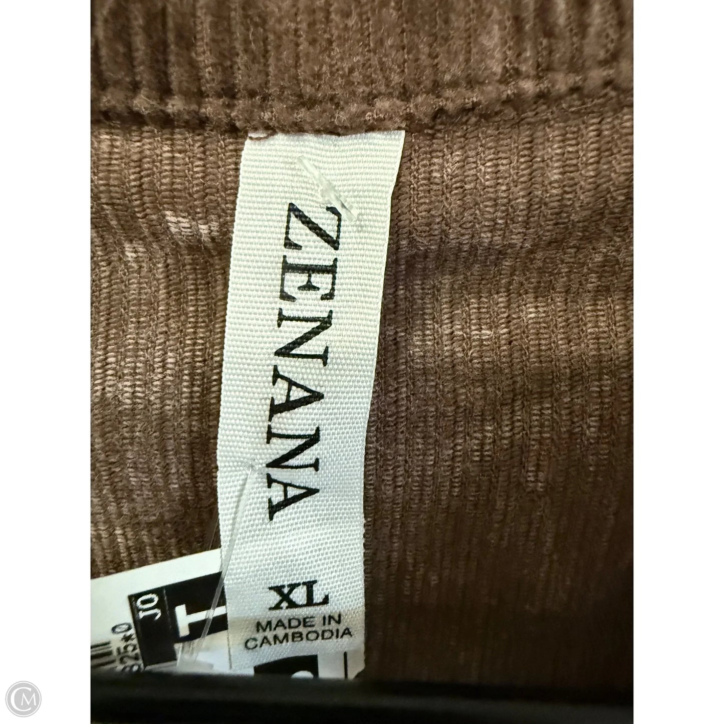 Jacket Other By Zenana Outfitters In Brown, Size: Xl