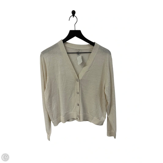 Cardigan By A New Day In Ivory, Size: M