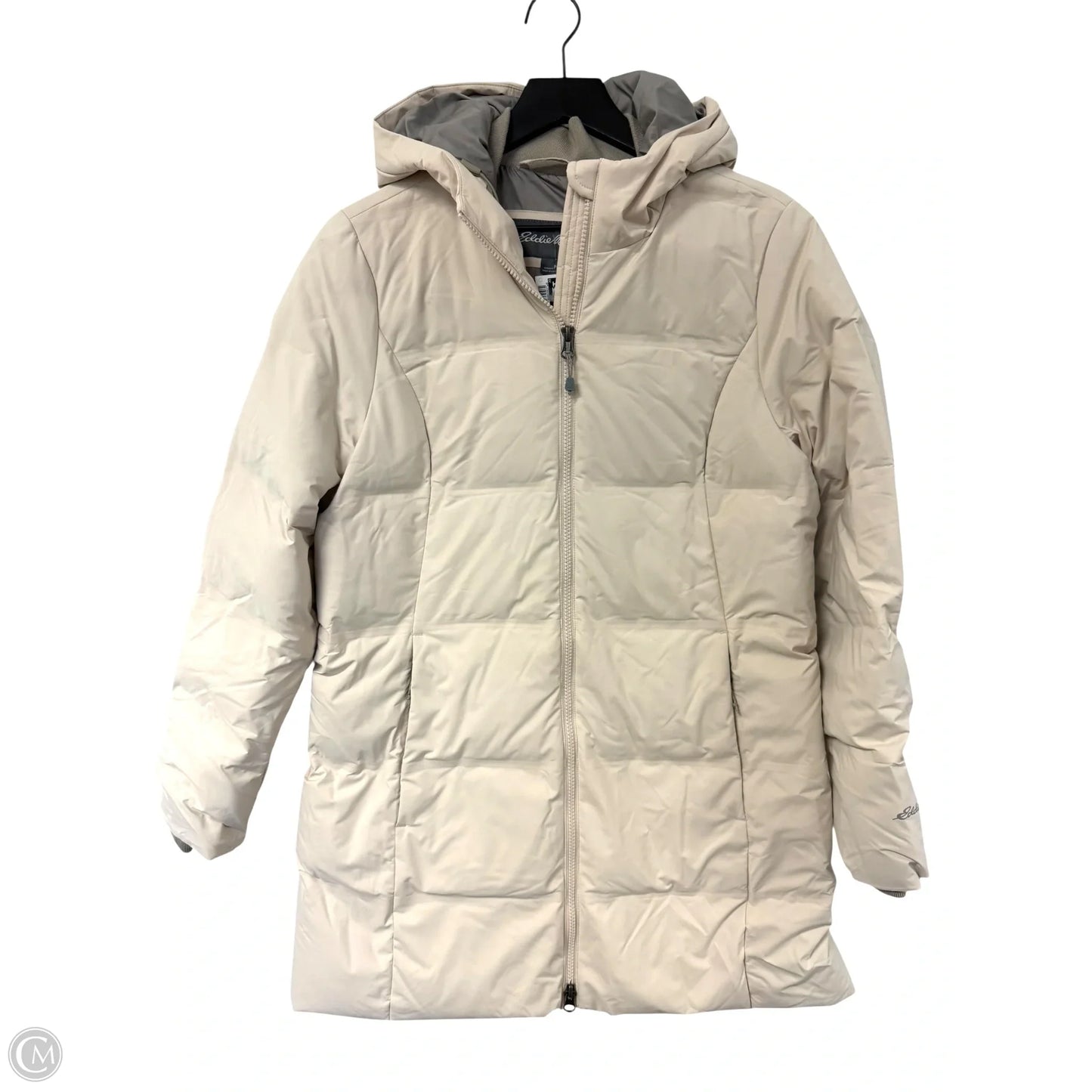 Coat Parka By Eddie Bauer In Tan, Size: Mp