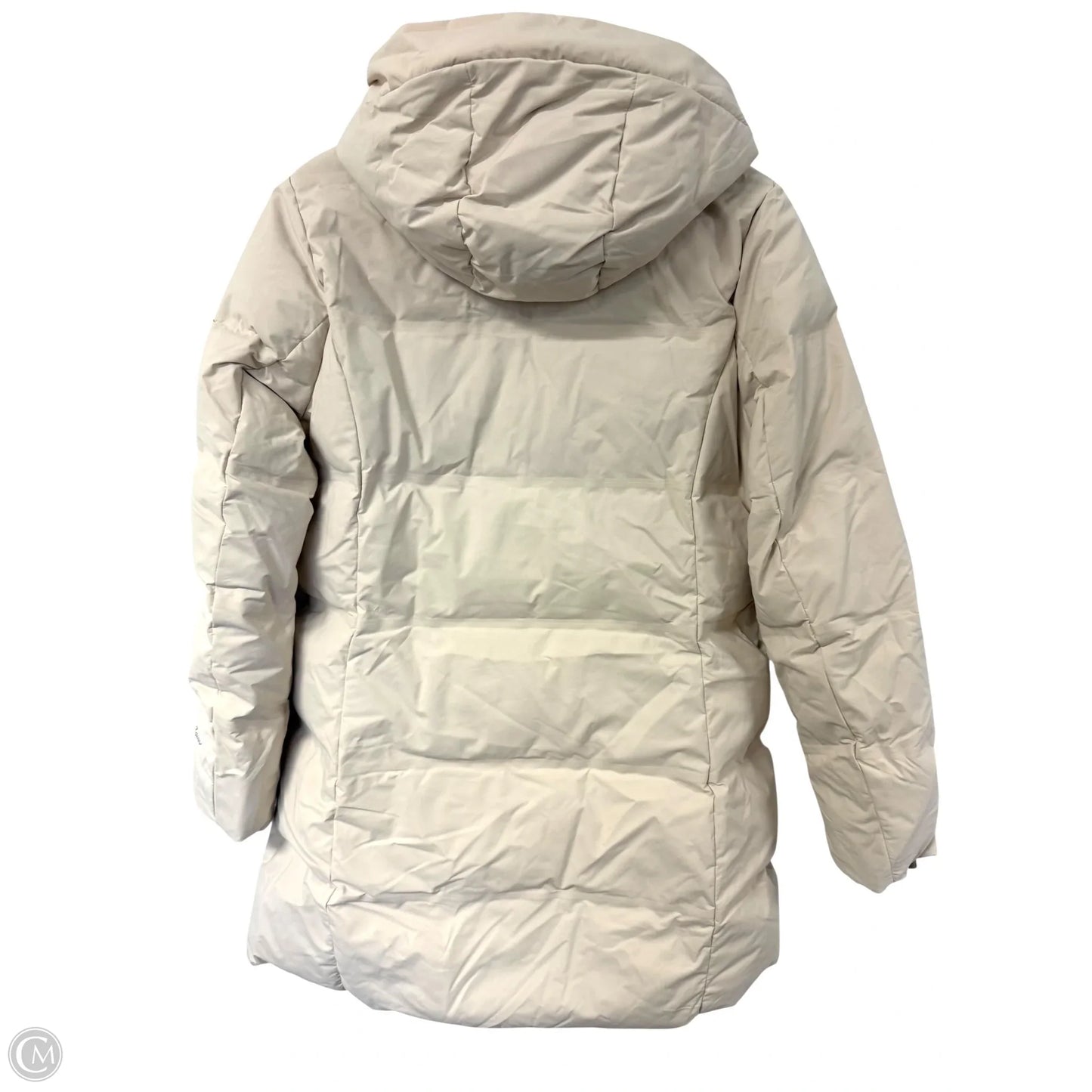 Coat Parka By Eddie Bauer In Tan, Size: Mp
