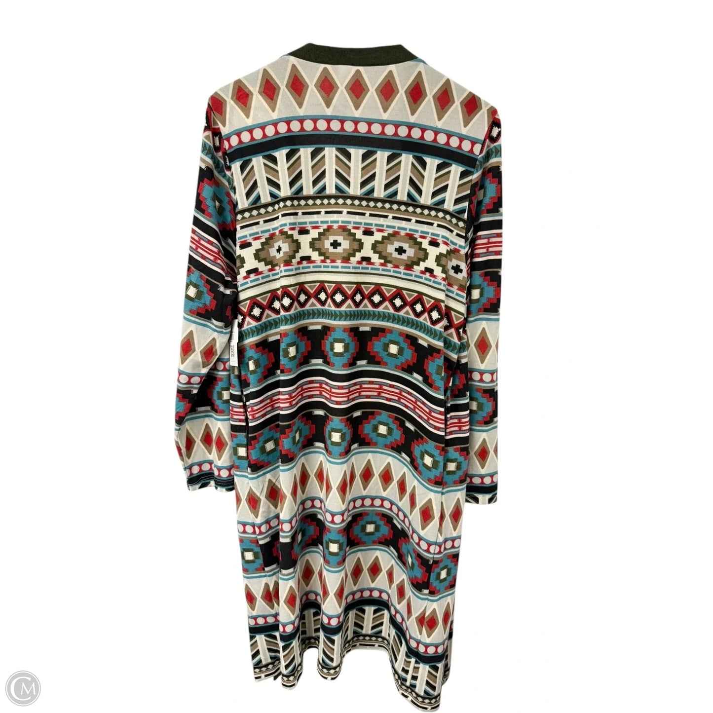 Cardigan By Clothes Mentor In Multi-colored, Size: Xl