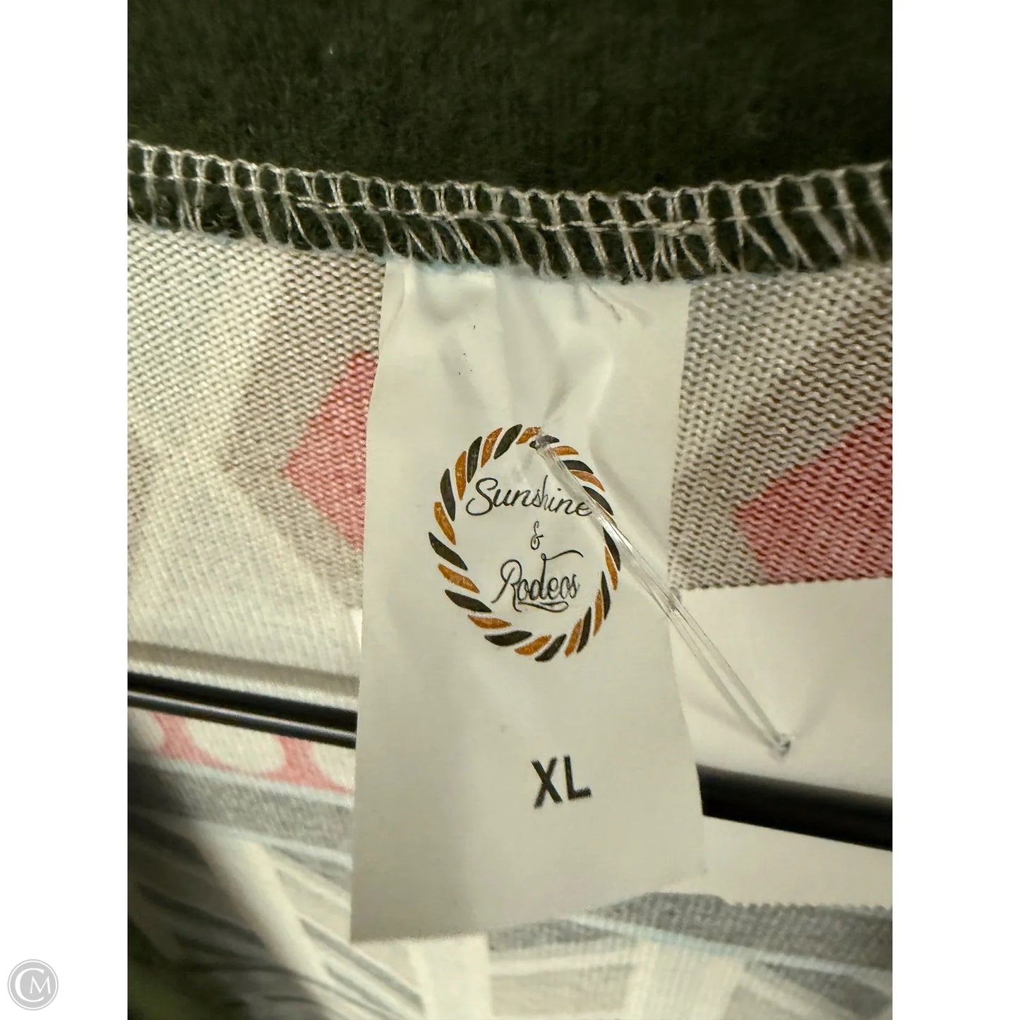 Cardigan By Clothes Mentor In Multi-colored, Size: Xl