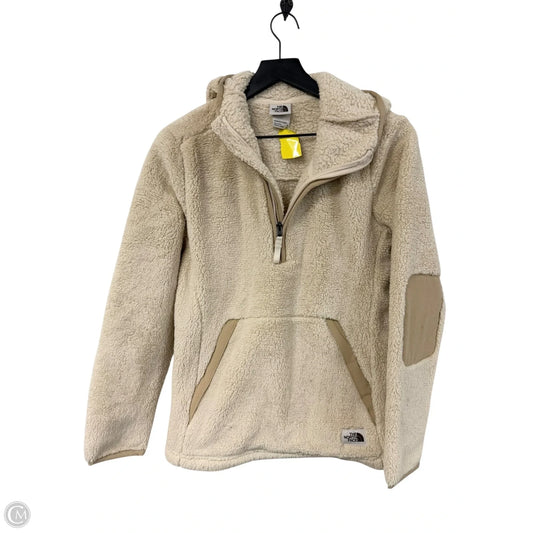 Sweatshirt Hoodie By The North Face In Tan, Size: M