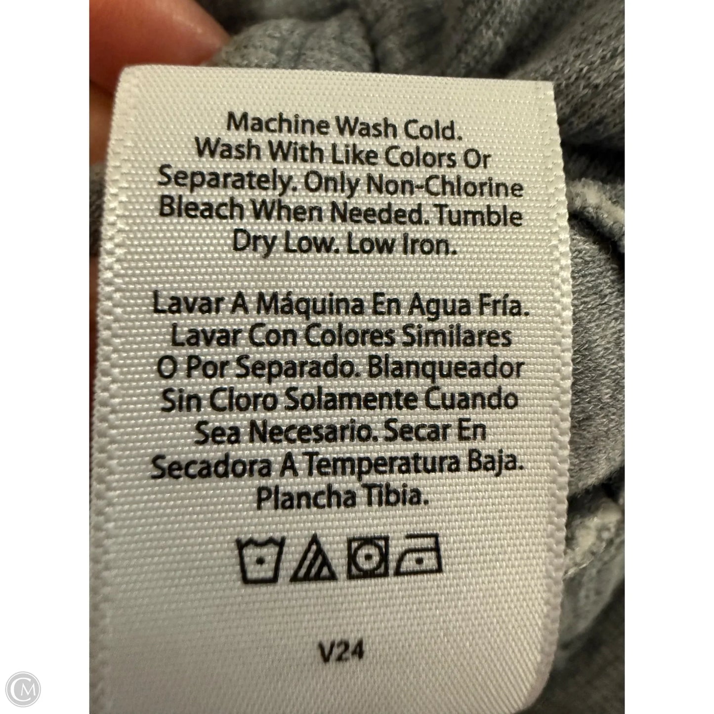 Jacket Puffer & Quilted By Athletic Works In Grey, Size: S