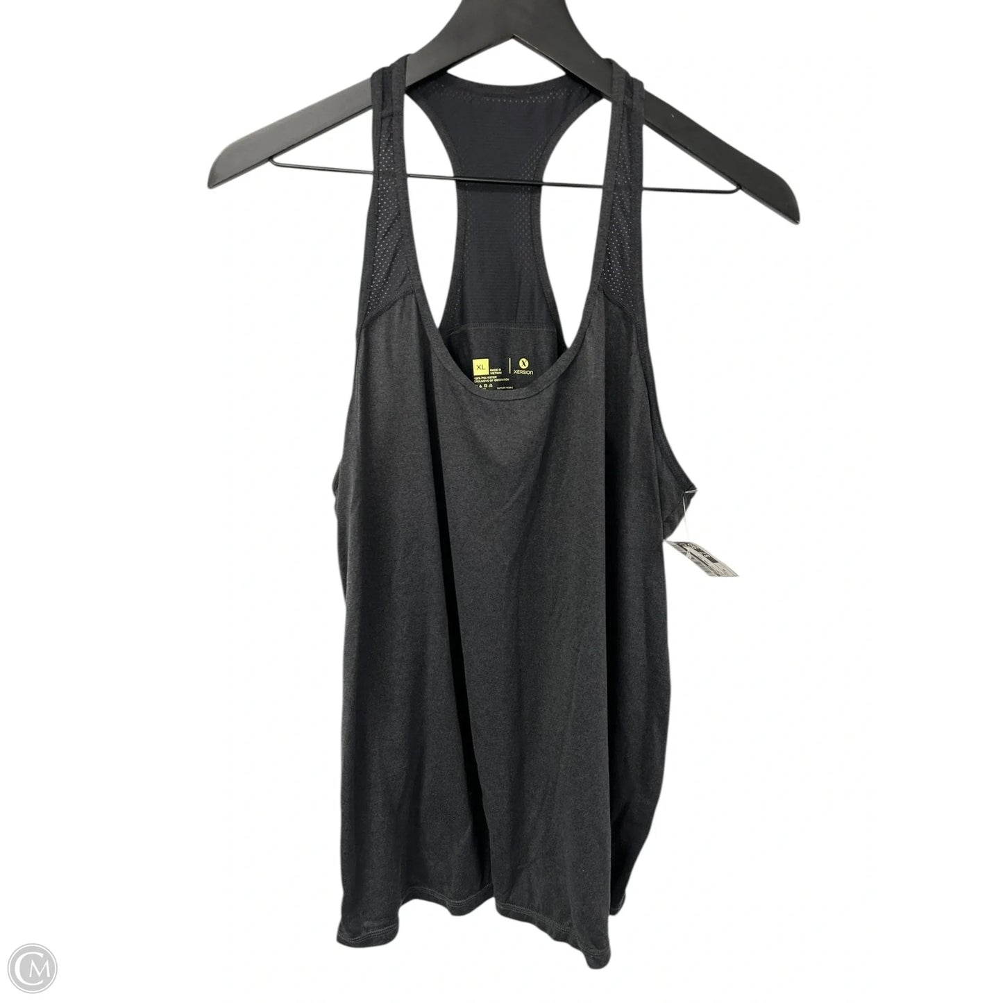 Athletic Tank Top By Xersion In Grey, Size: Xl