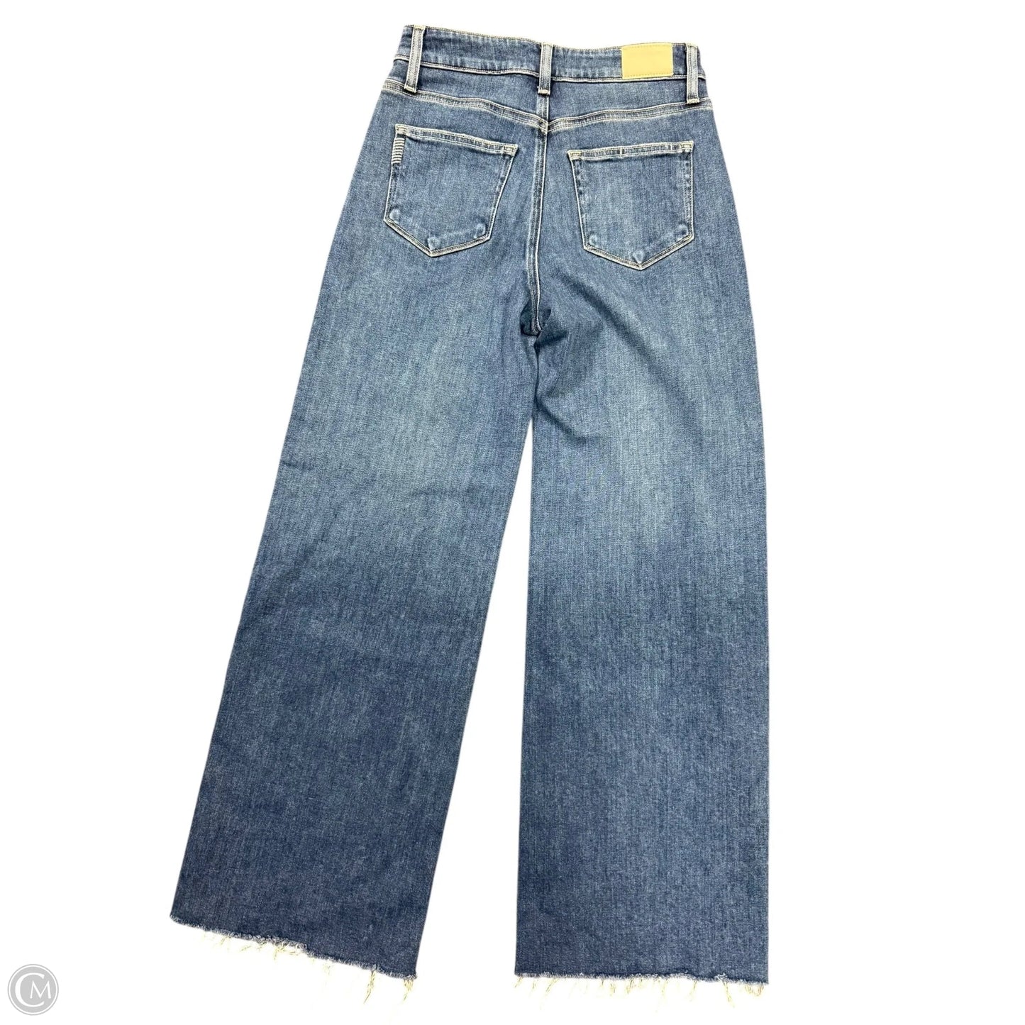 Jeans Wide Leg By Paige In Blue Denim, Size: 6