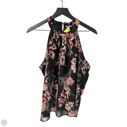 Top Sleeveless By A New Day In Floral Print, Size: Xl