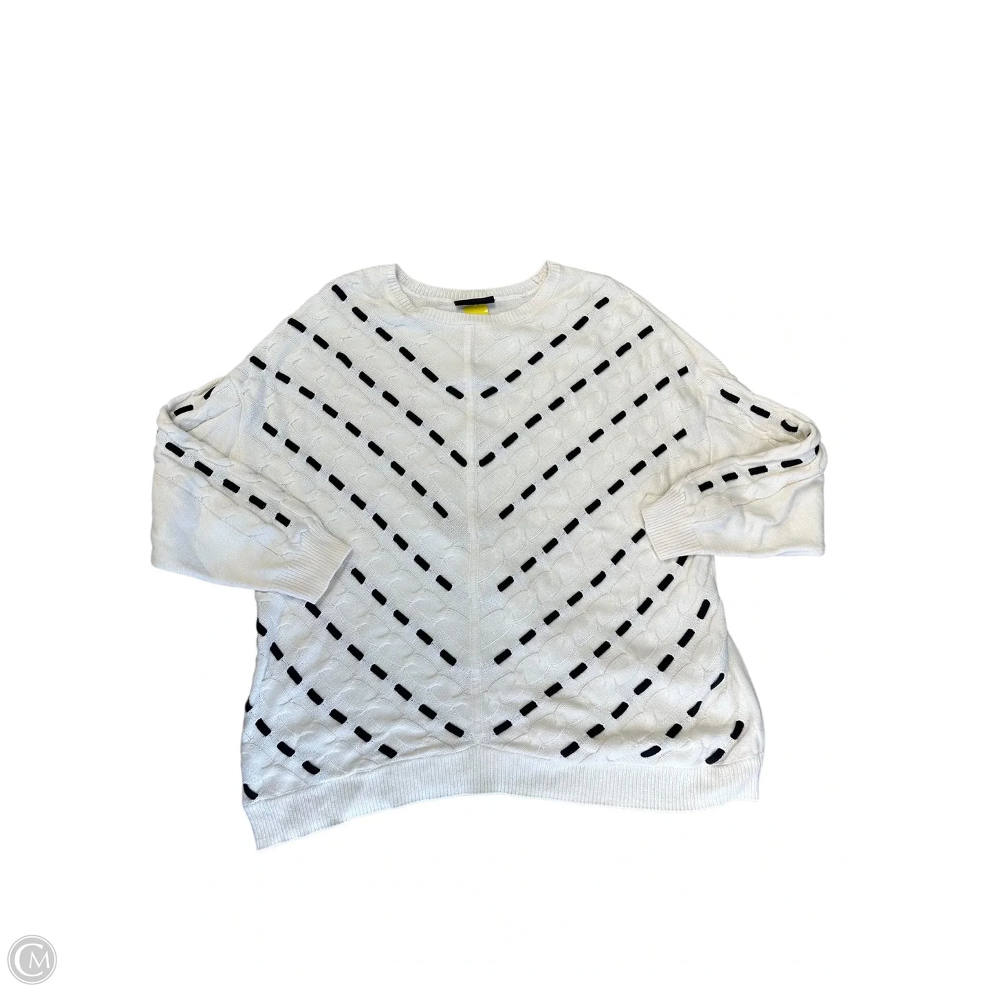 Sweater By Lane Bryant In Cream, Size: 3x