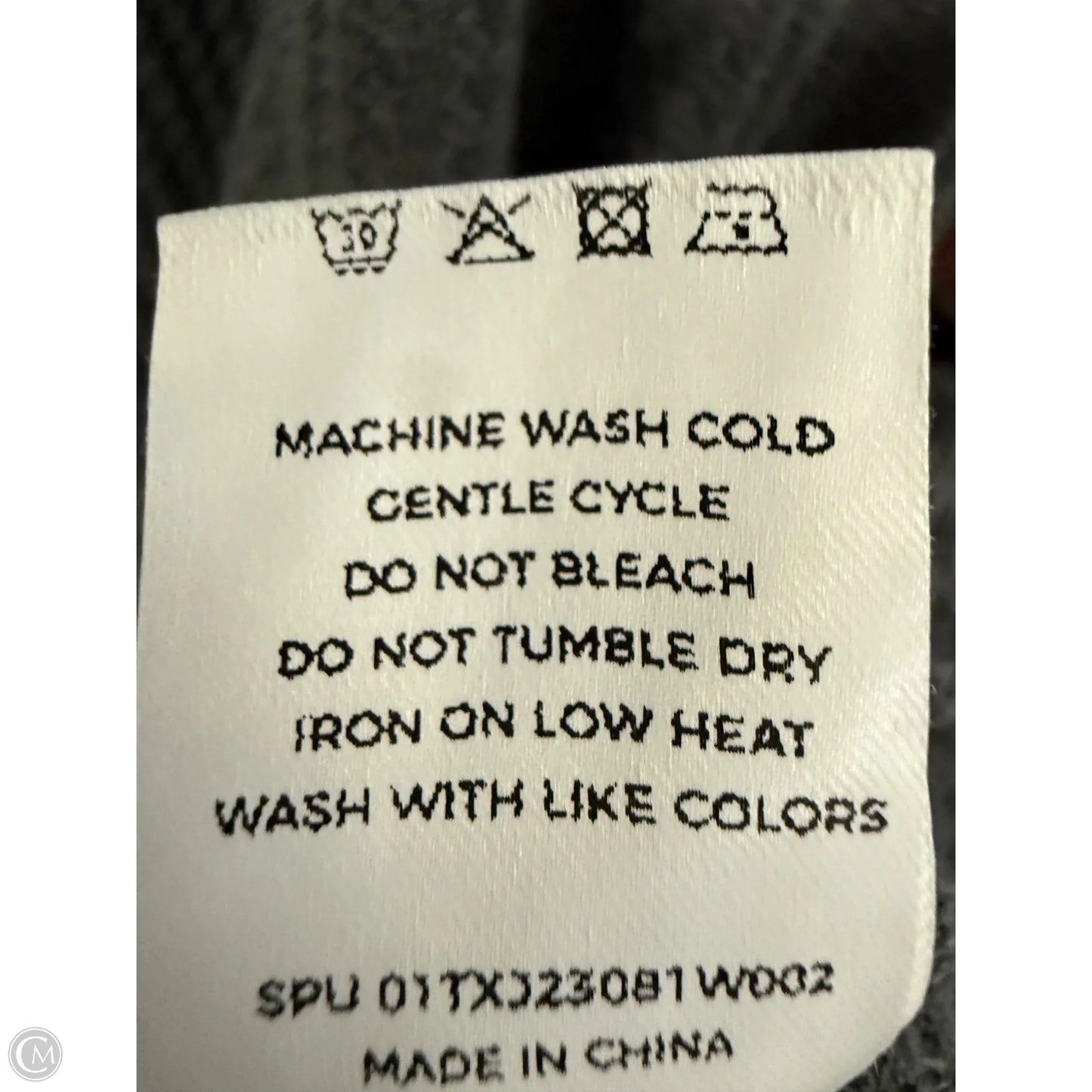 Top Long Sleeve By Bloomchic In Grey, Size: 3x