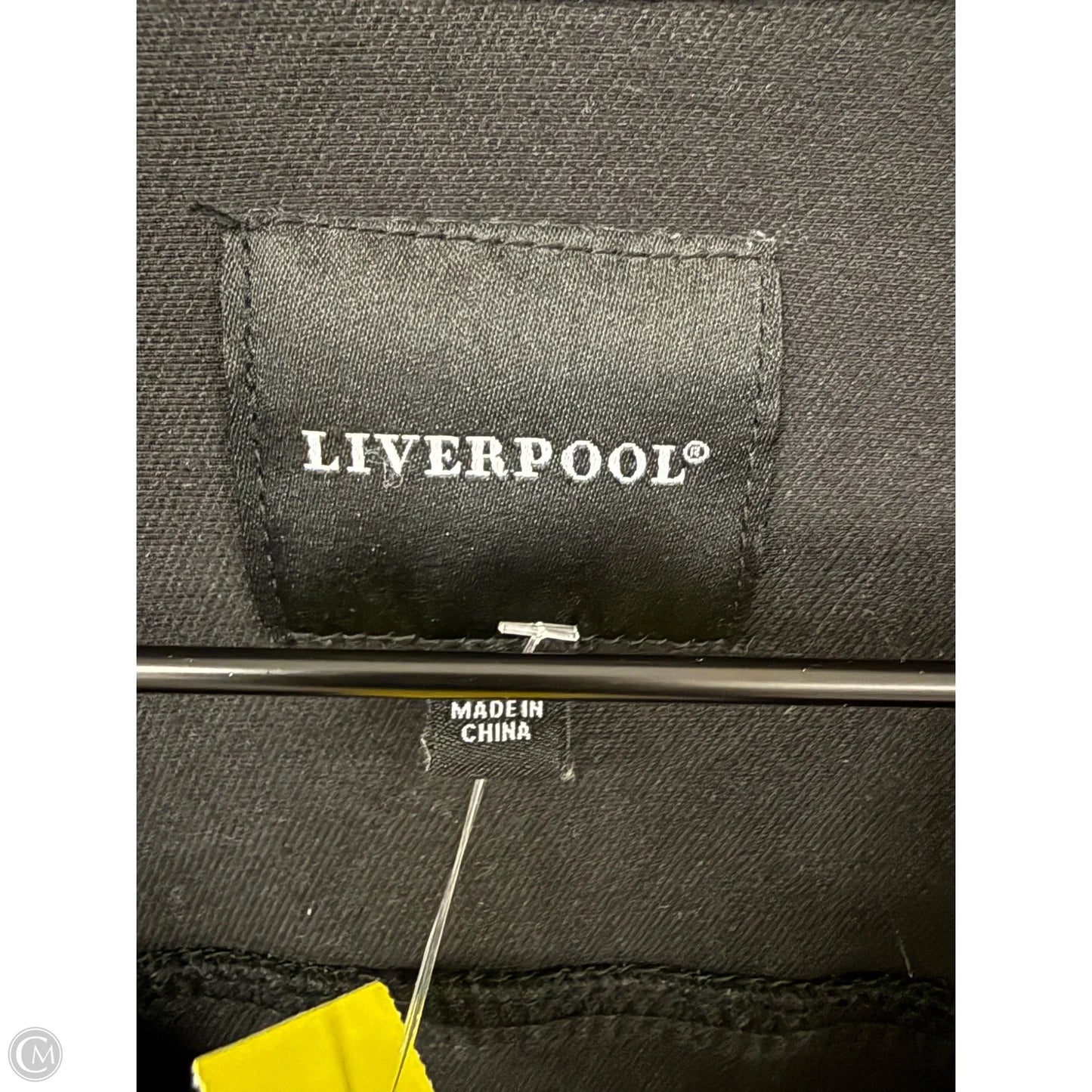 Jacket Denim By Liverpool In Black, Size: S