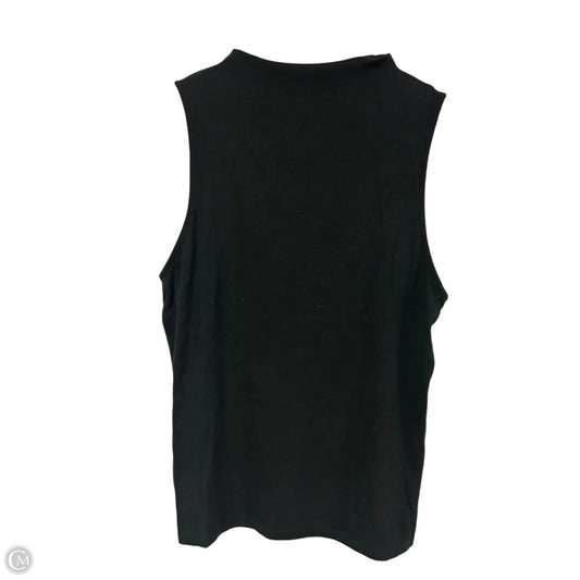 Top Sleeveless Basic By A New Day In Black, Size: Xl