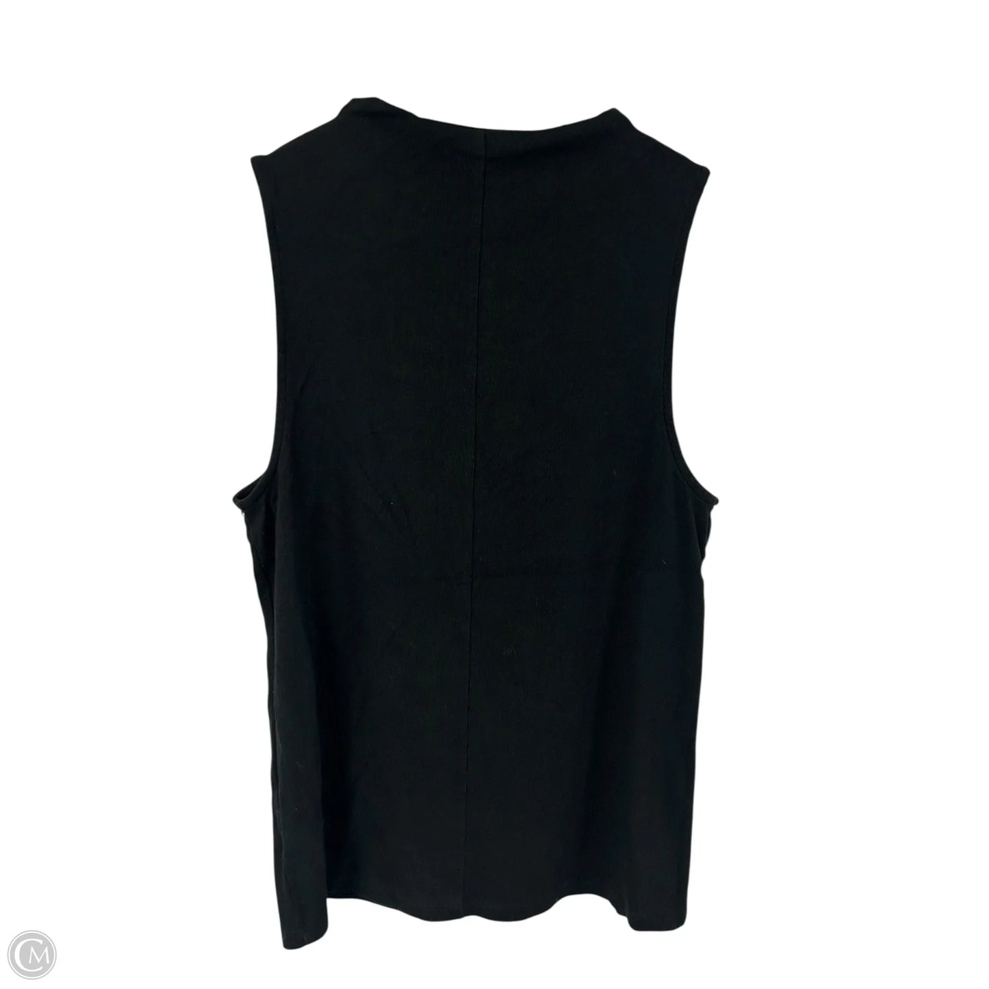 Top Sleeveless Basic By A New Day In Black, Size: Xl