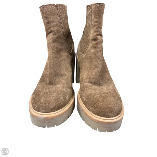 Boots Ankle Heels By Dolce Vita In Brown, Size: 9
