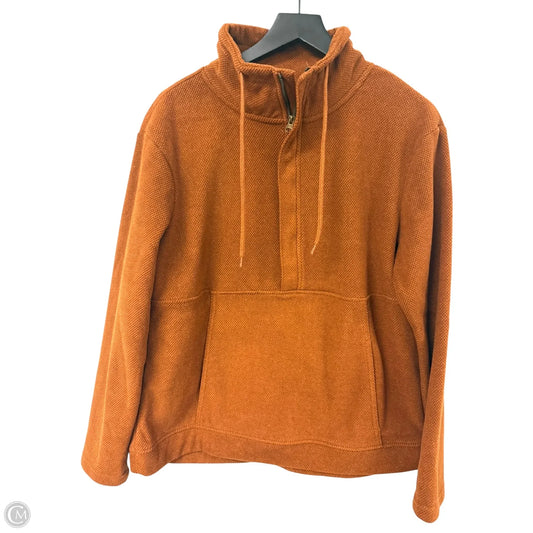 Sweatshirt Collar By Avalanche In Brown, Size: L