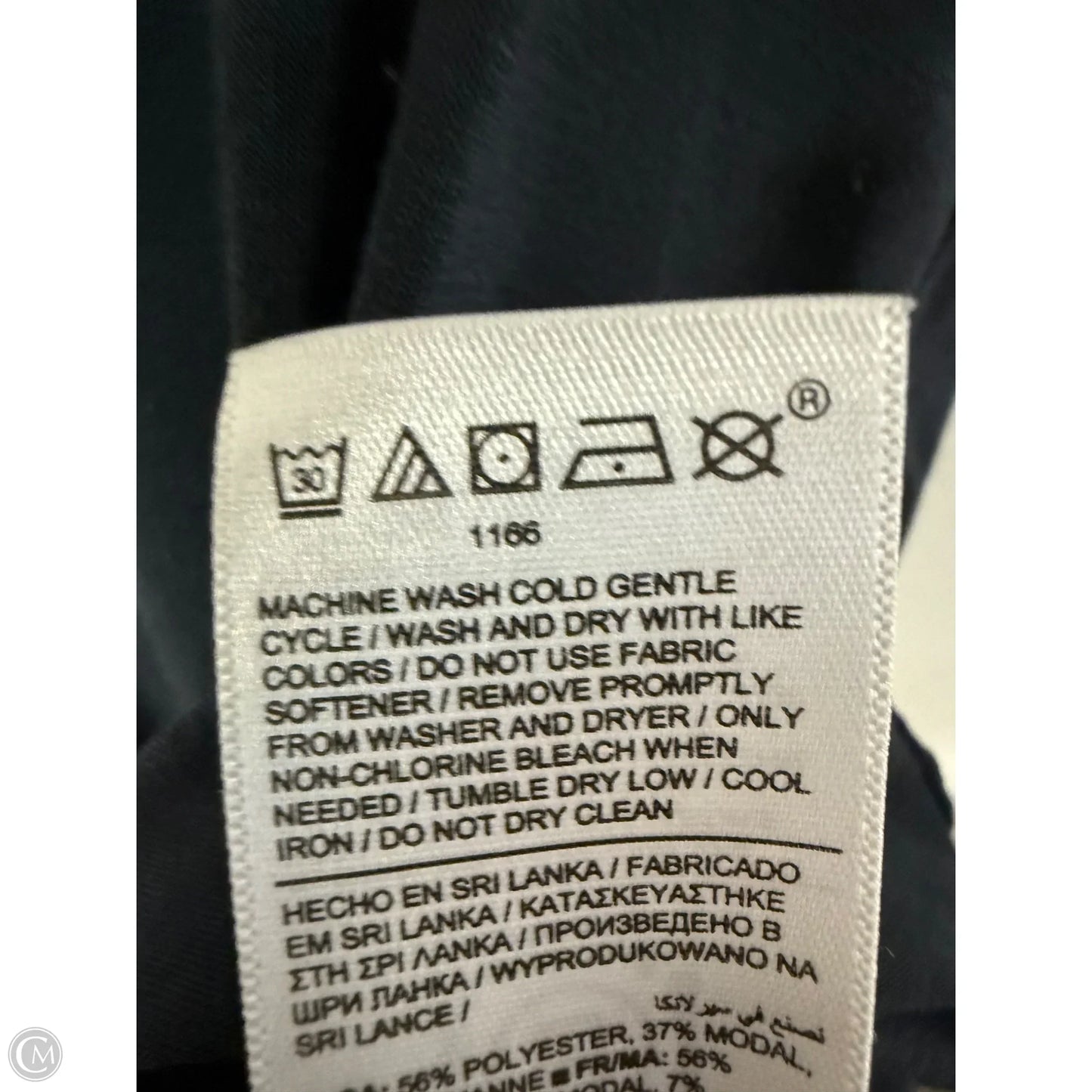 Athletic Tank Top By Athleta In Black, Size: L
