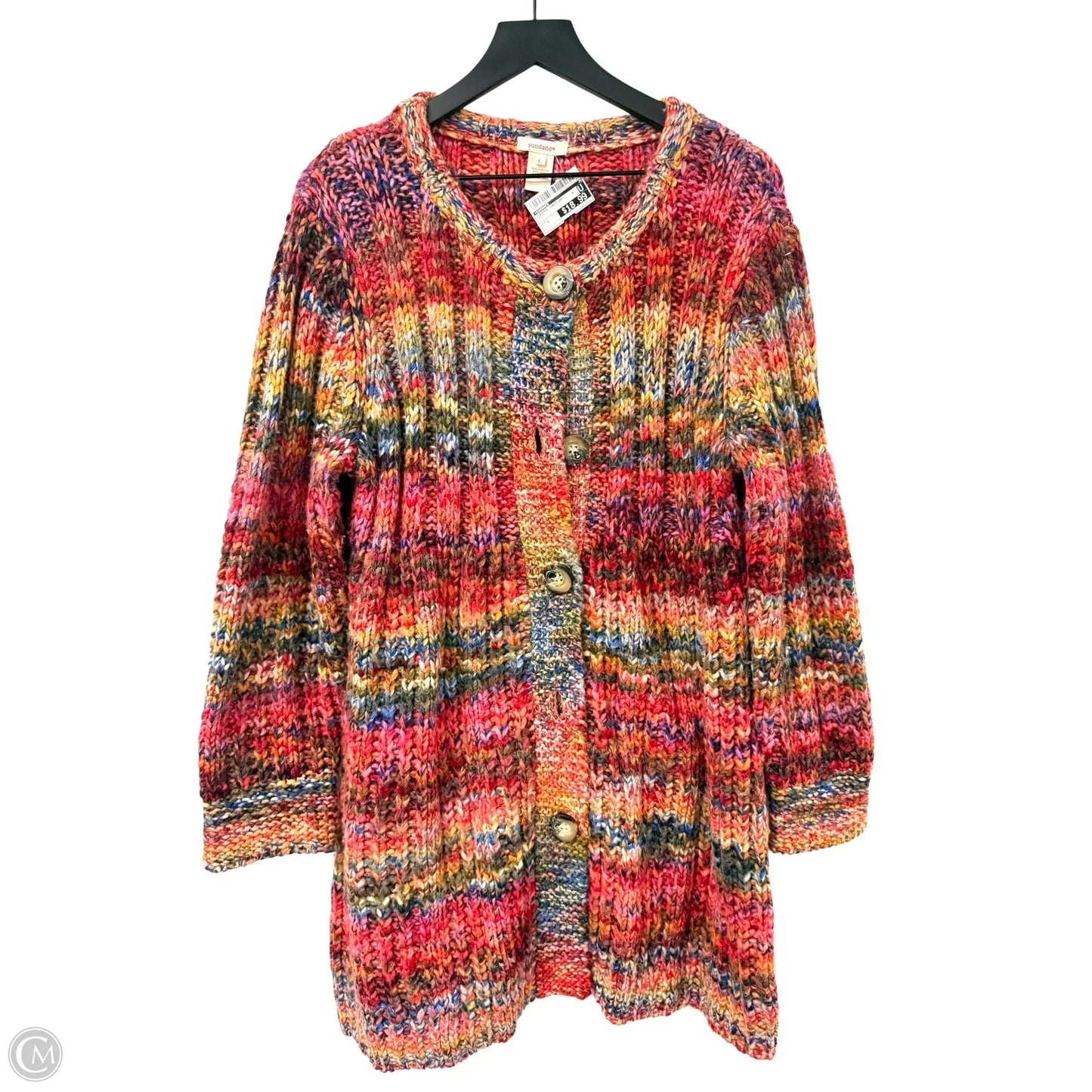 Sweater Cardigan By Sundance In Multi-colored, Size: L