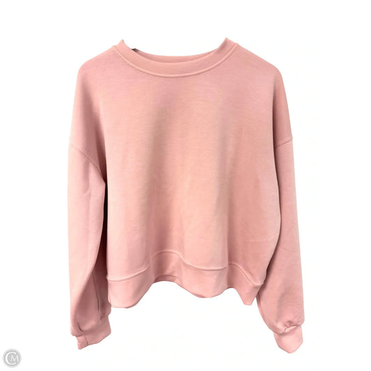 Sweatshirt Crewneck By Cme In Pink, Size: Xl