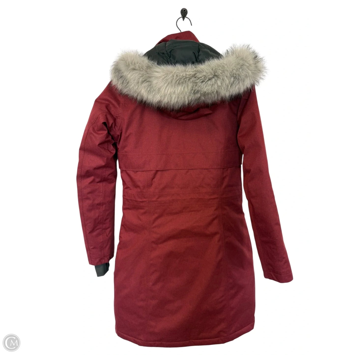 Coat Parka By Columbia In Red, Size: Xs