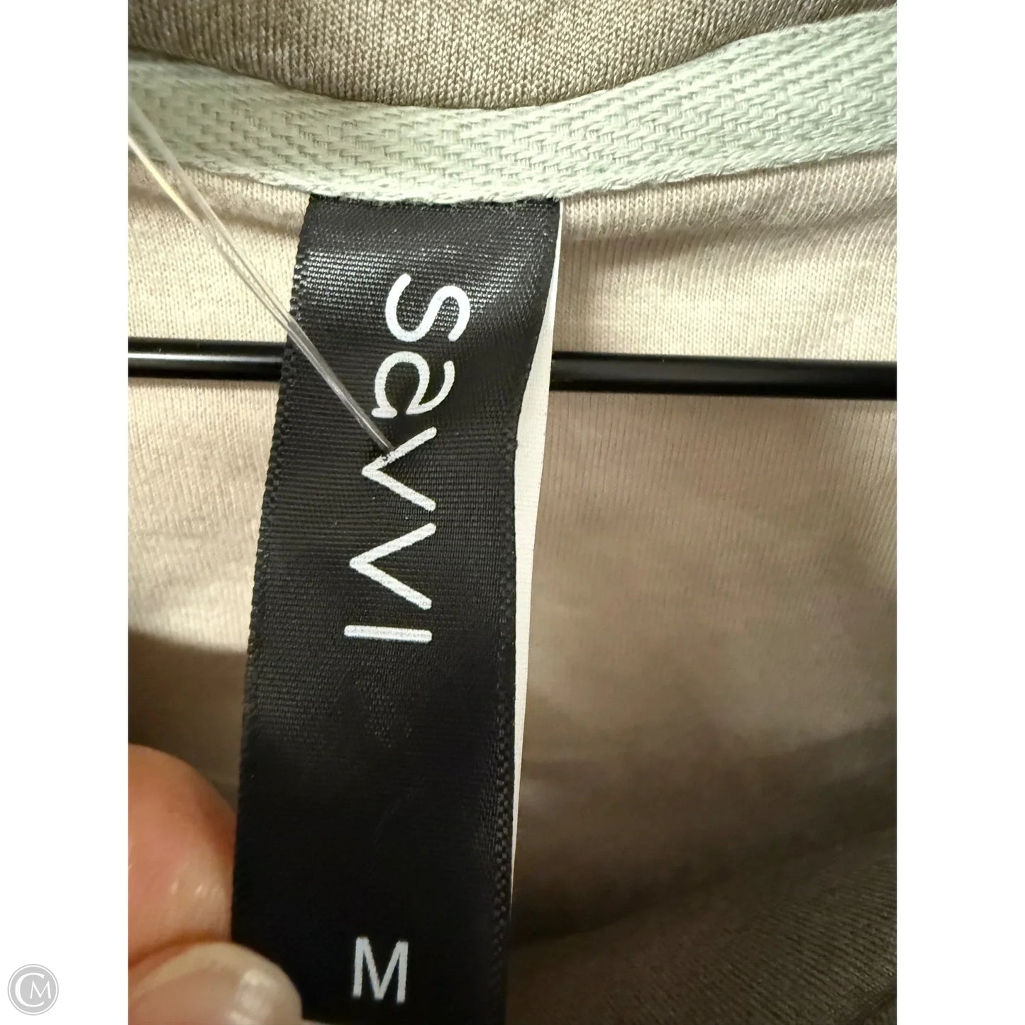 Vest Puffer & Quilted By Savvi In Taupe, Size: M