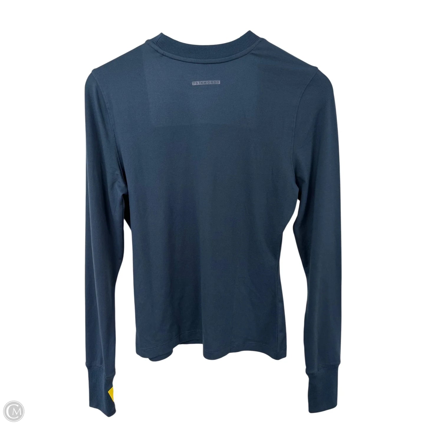 Athletic Top Long Sleeve Crewneck By Cmb In Navy, Size: M