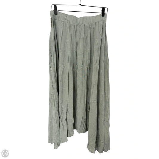 Skirt Maxi By Blu Pepper In Green, Size: L