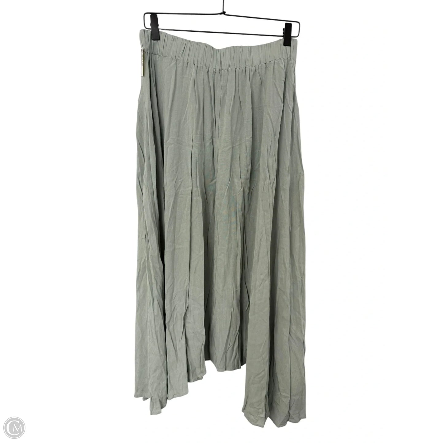Skirt Maxi By Blu Pepper In Green, Size: L