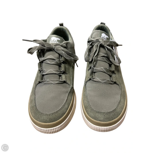 Shoes Sneakers By Sorel In Green, Size: 10