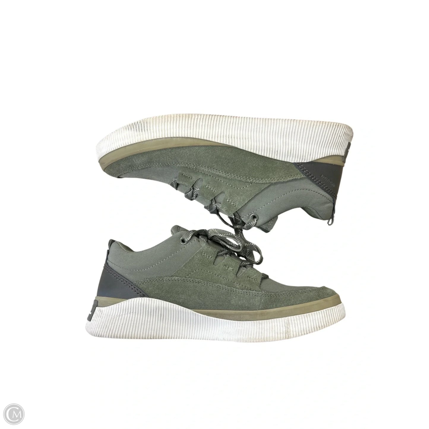 Shoes Sneakers By Sorel In Green, Size: 10
