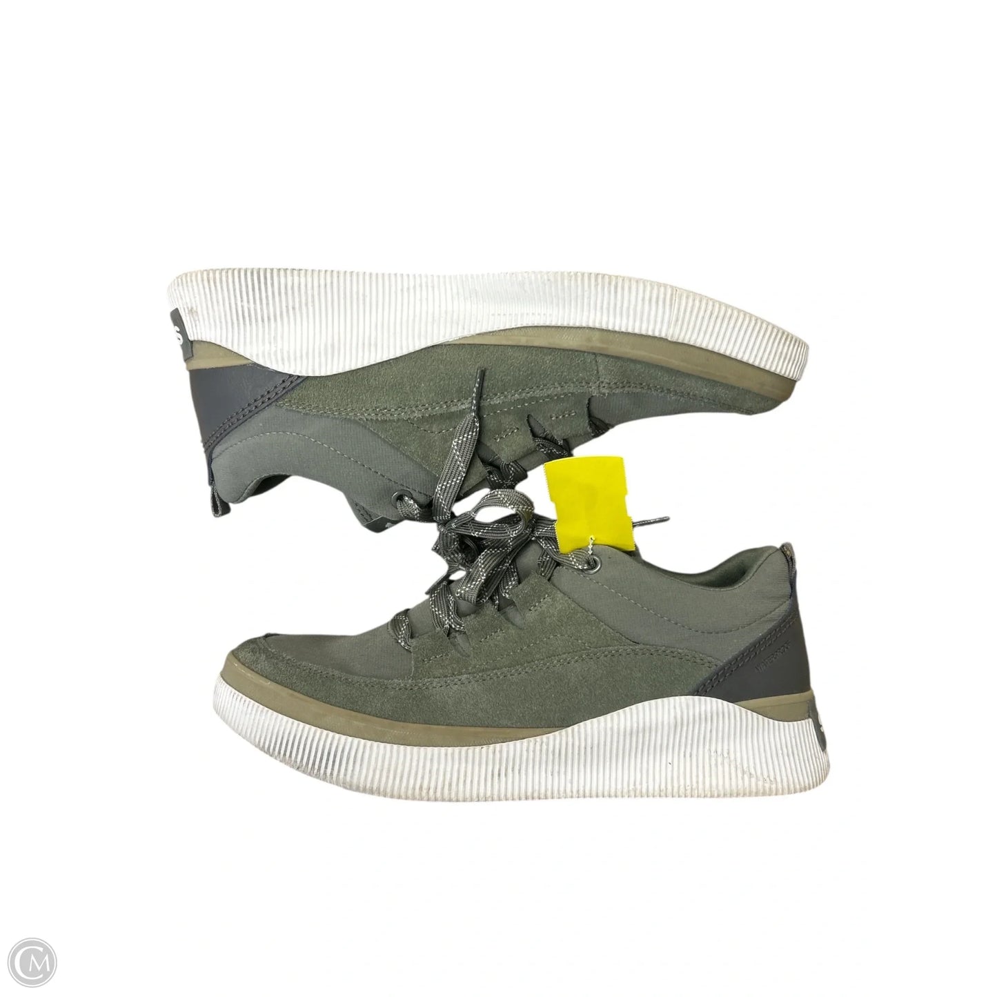 Shoes Sneakers By Sorel In Green, Size: 10