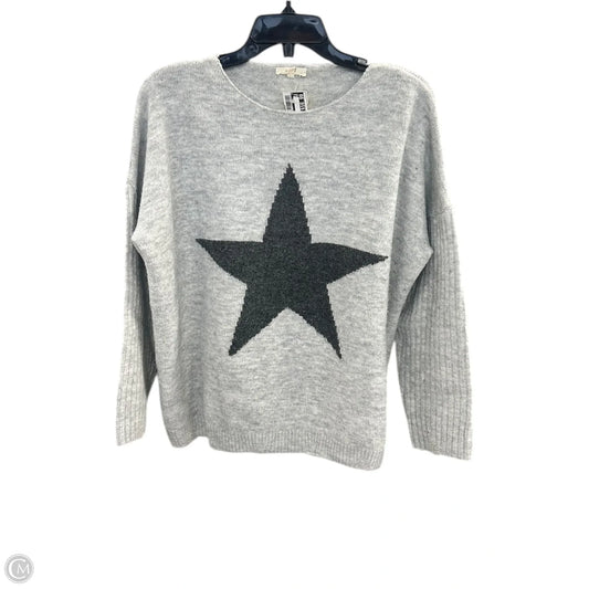 Sweater By Easel In Grey, Size: S