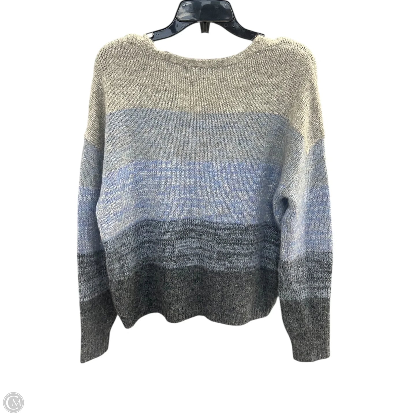 Sweater By Charlie B In Blue & Grey, Size: S