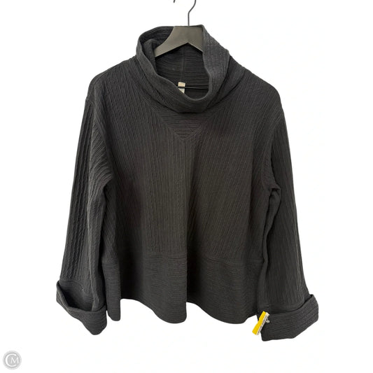 Athletic Sweatshirt Collar By Lululemon In Black, Size: M