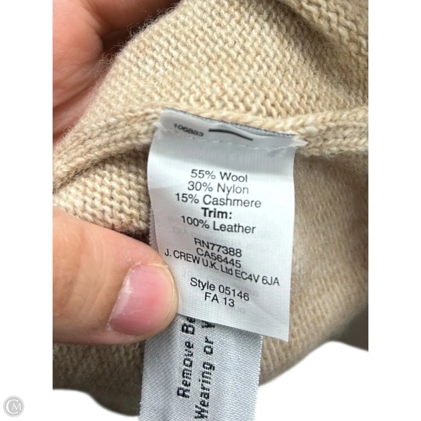 Sweater By J. Crew In Beige, Size: L