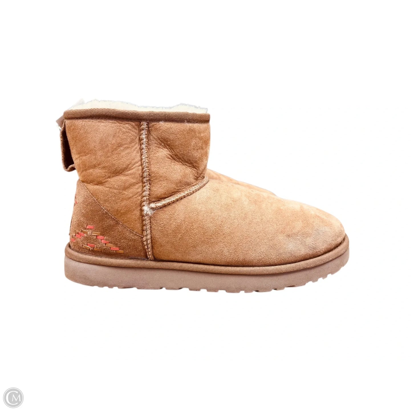 Boots Designer By Ugg In Brown, Size: 10