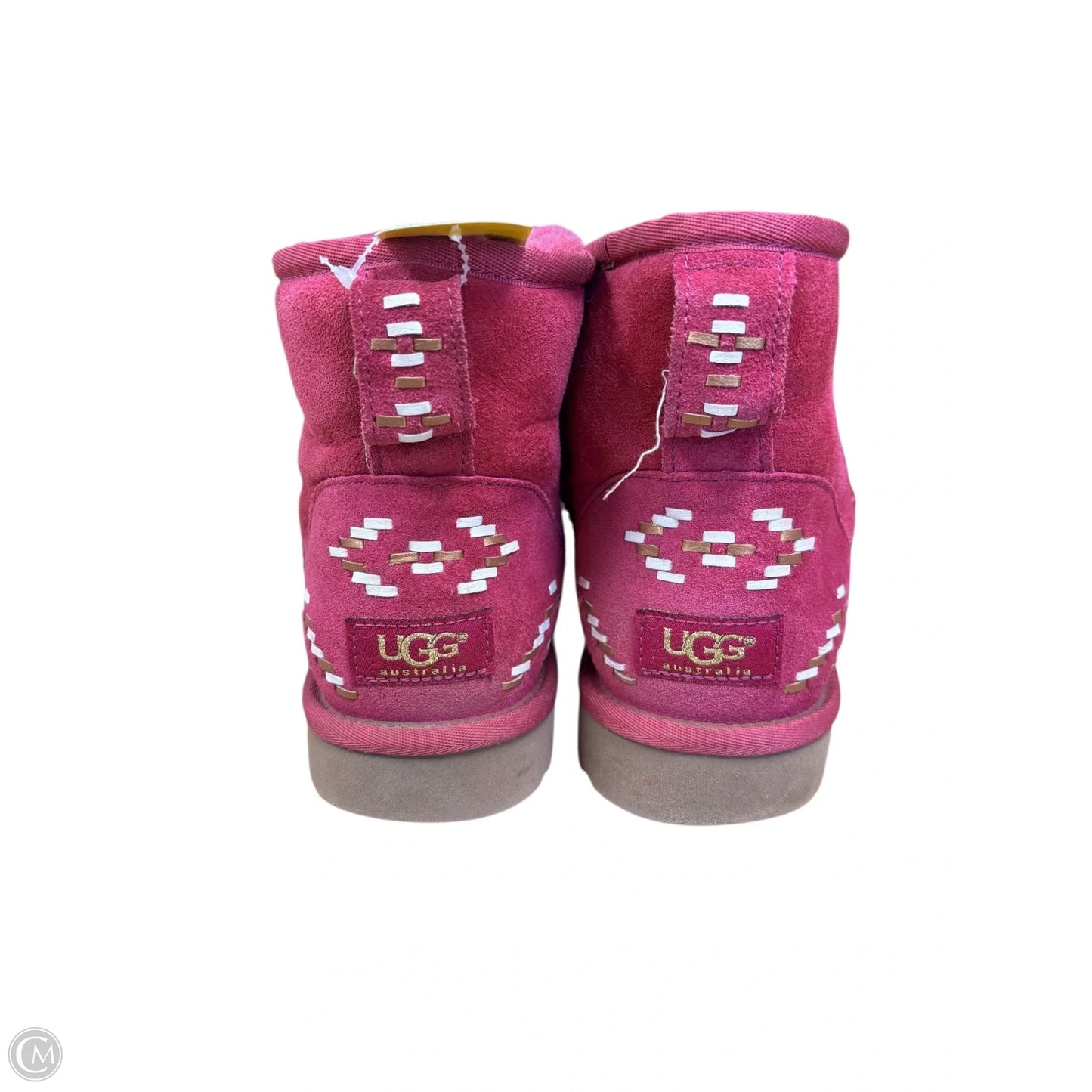 Boots Designer By Ugg In Pink, Size: 10
