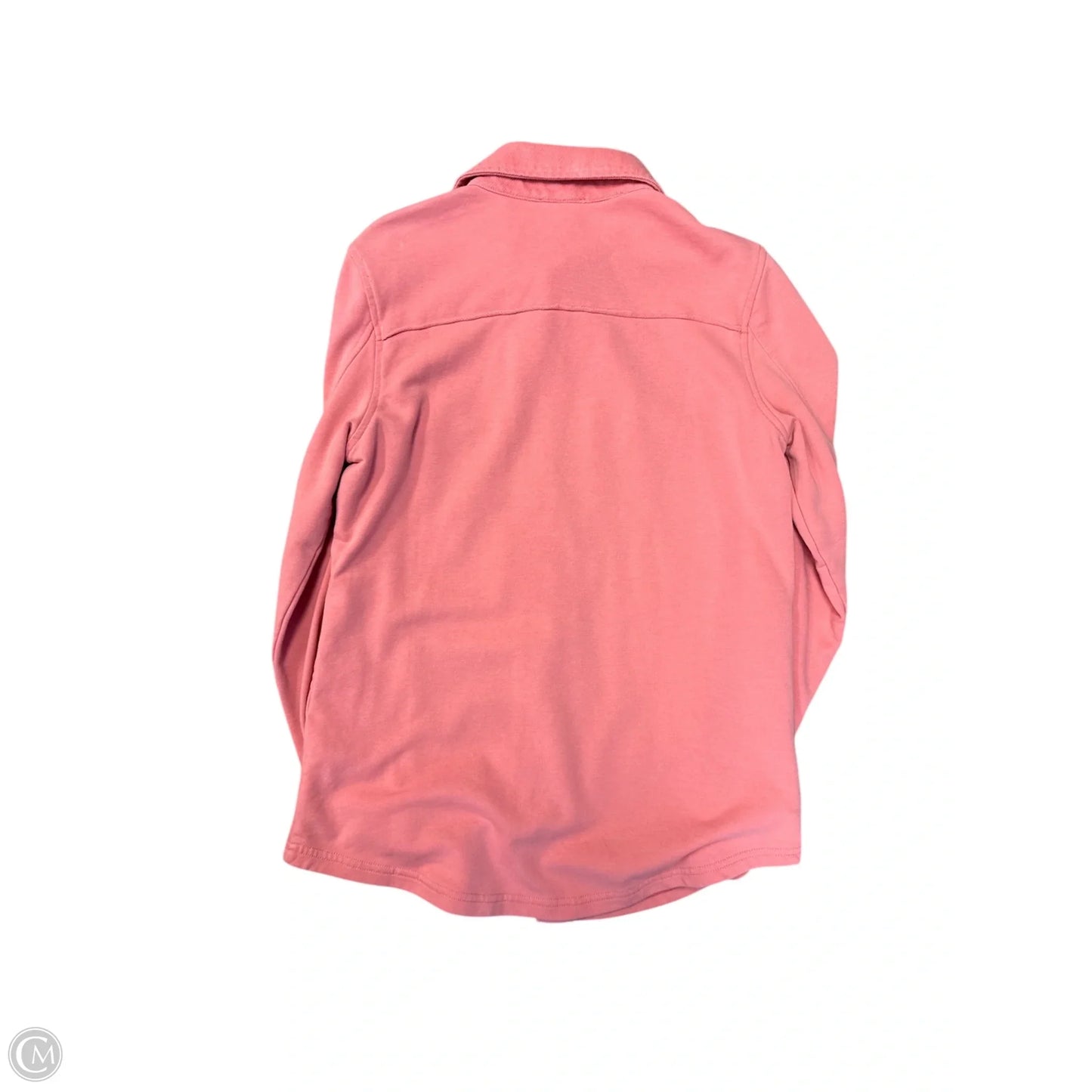 Jacket Shirt By Tribal In Orange, Size: S