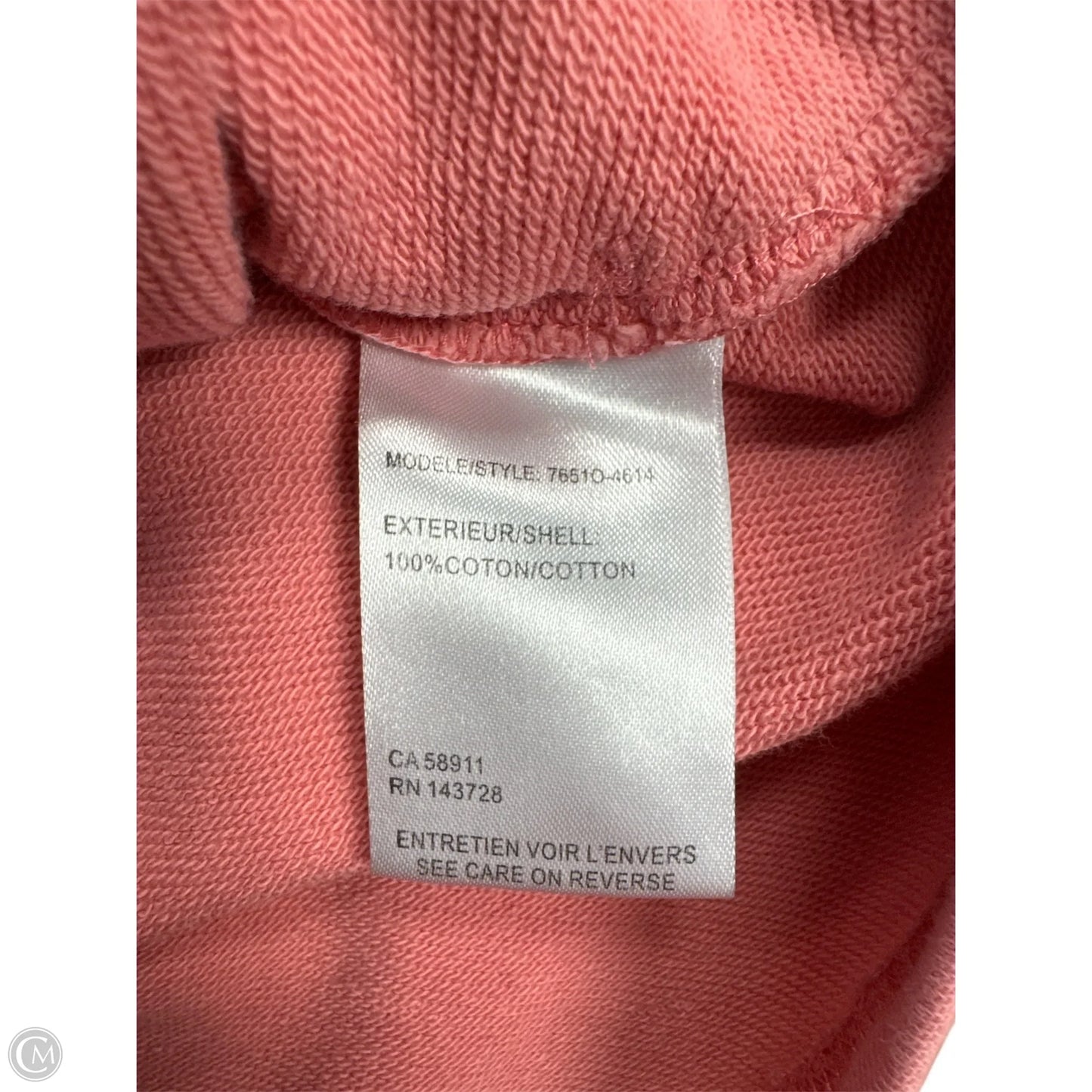 Jacket Shirt By Tribal In Orange, Size: S