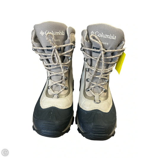 Boots Snow By Columbia In Black & Tan, Size: 8