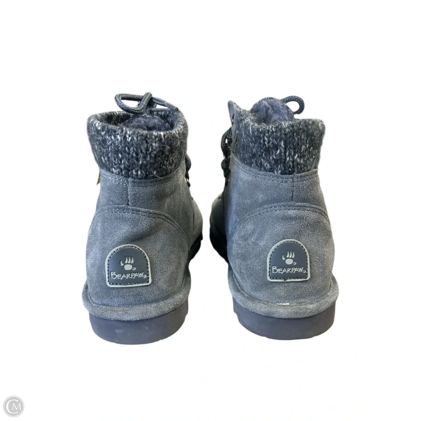 Boots Ankle Flats By Bearpaw In Grey, Size: 9