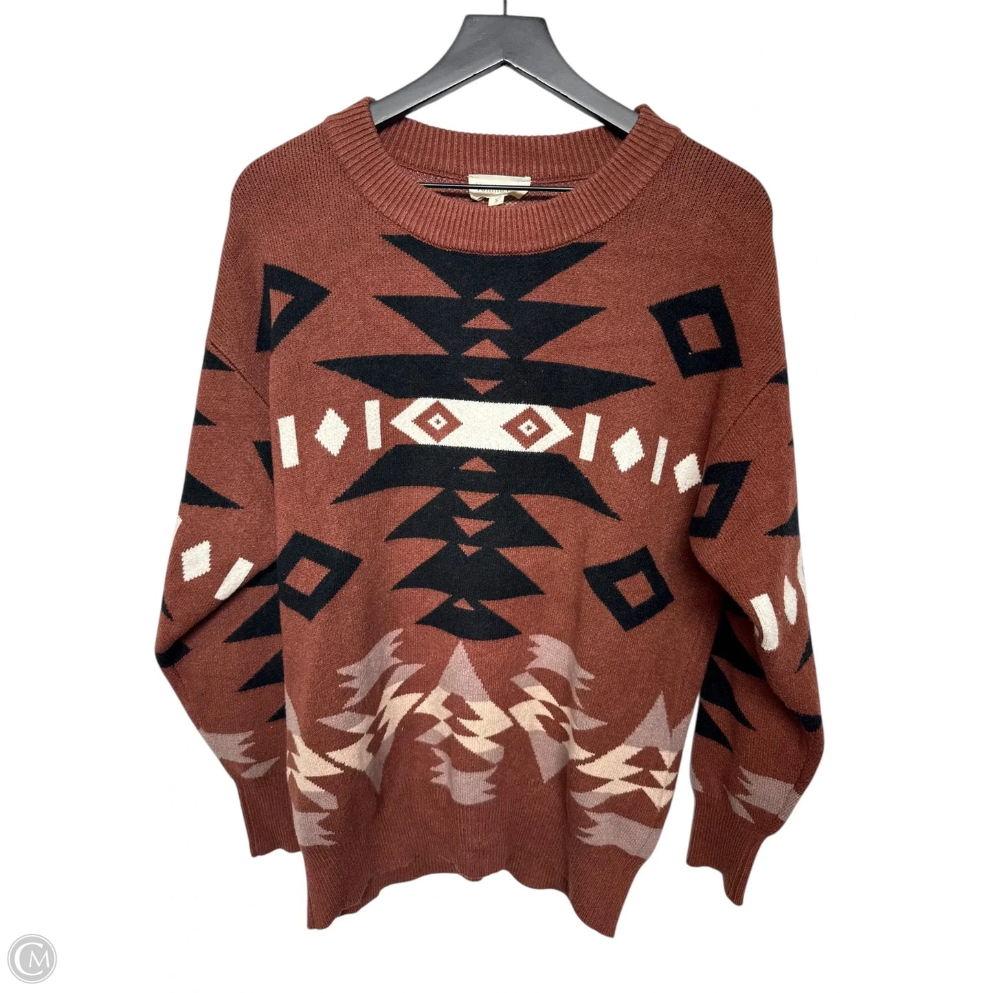 Sweater By Vanilla Bay In Black & Brown, Size: S