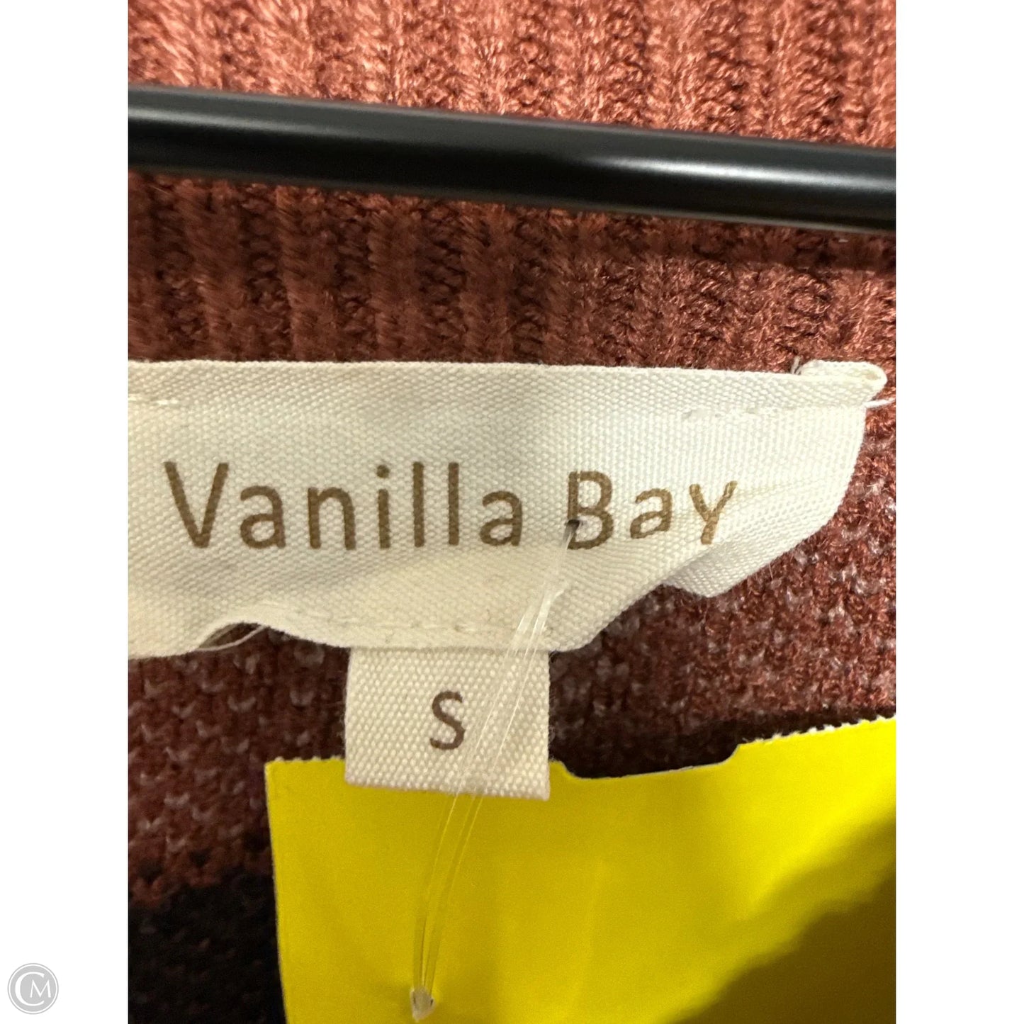 Sweater By Vanilla Bay In Black & Brown, Size: S