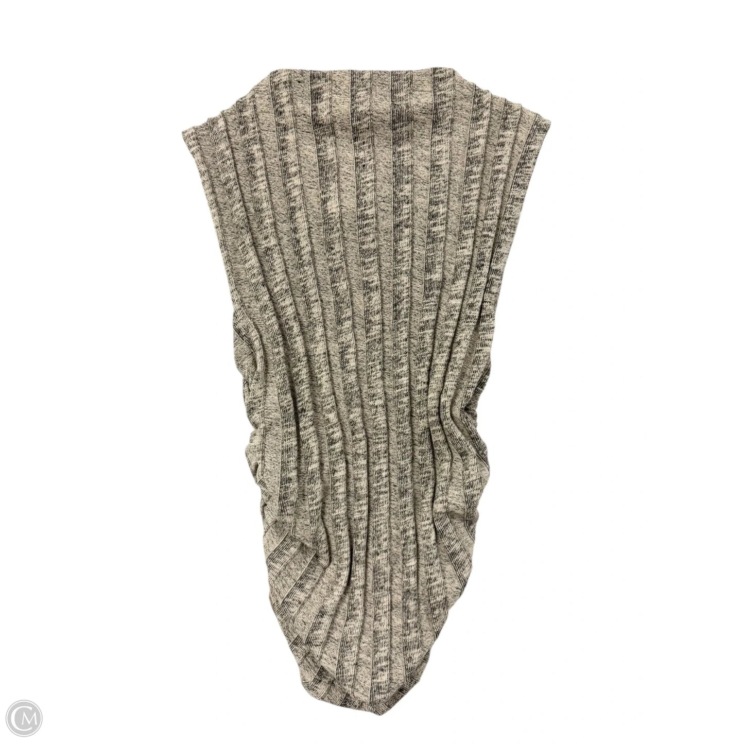 Top Sleeveless By Project Social Tee In Black & Cream, Size: Xs