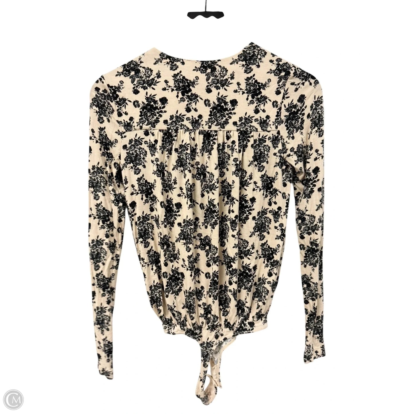 Bodysuit By Free People In Black & Tan, Size: Xs