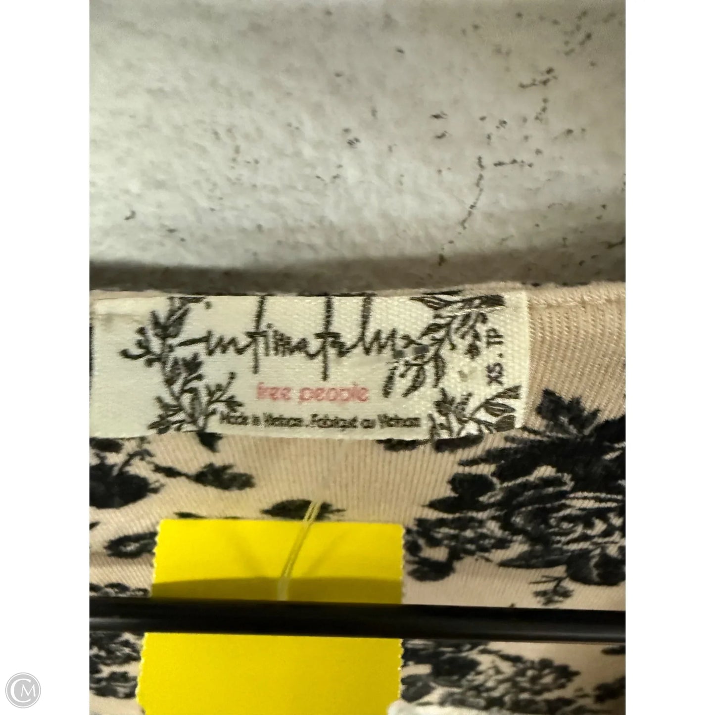 Bodysuit By Free People In Black & Tan, Size: Xs