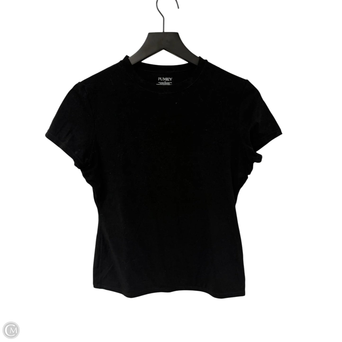 Top Short Sleeve Basic By Cme In Black, Size: M