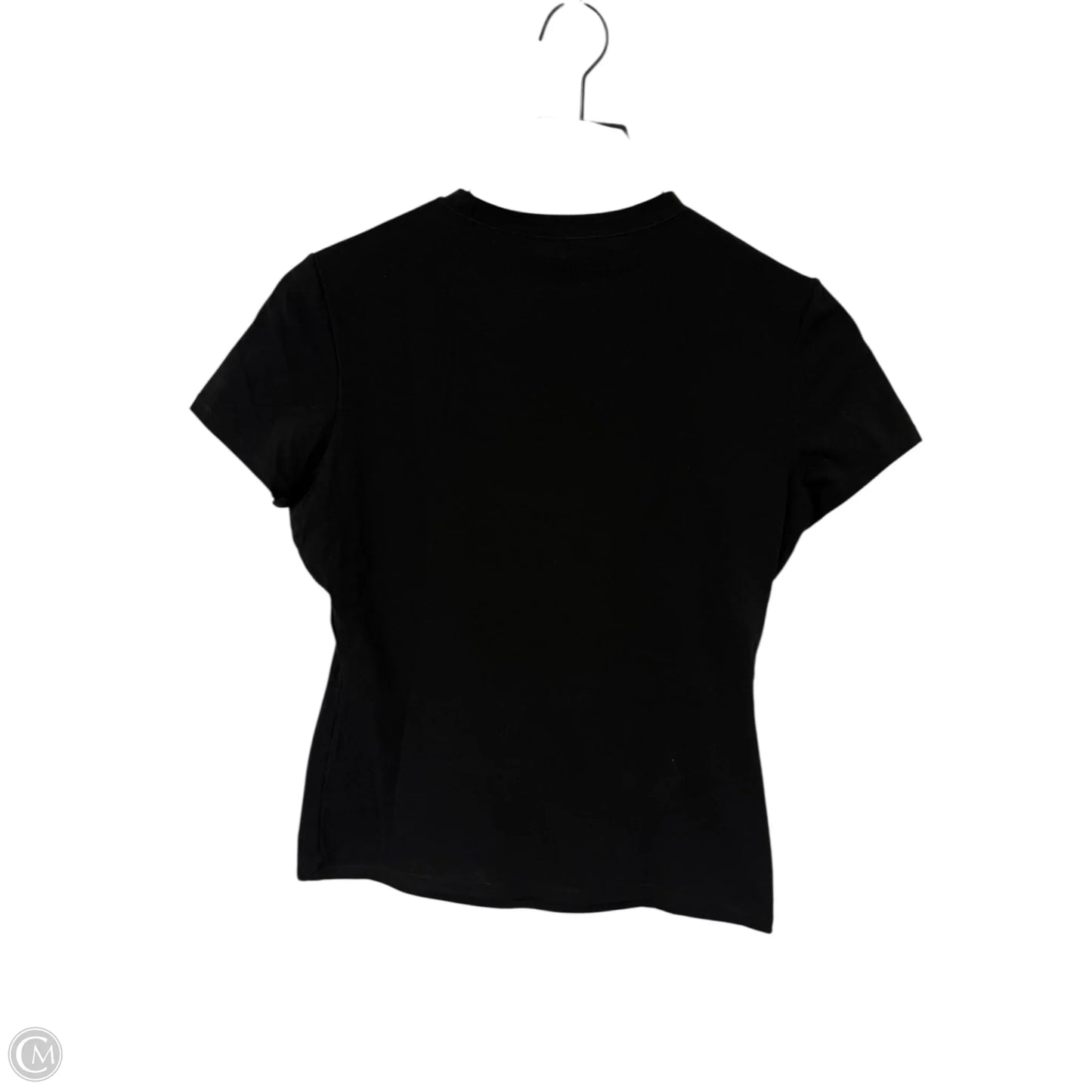 Top Short Sleeve Basic By Cme In Black, Size: M