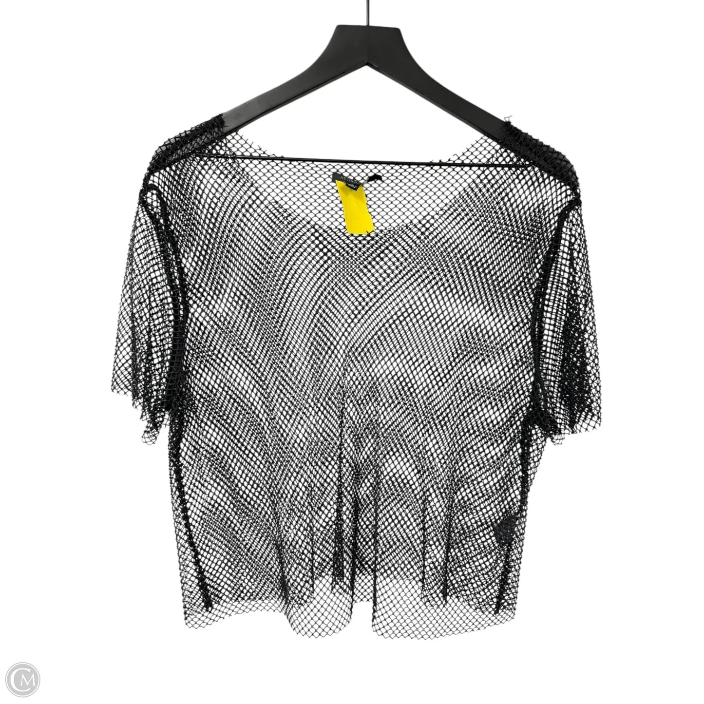 Top Short Sleeve By Cmc In Black, Size: L